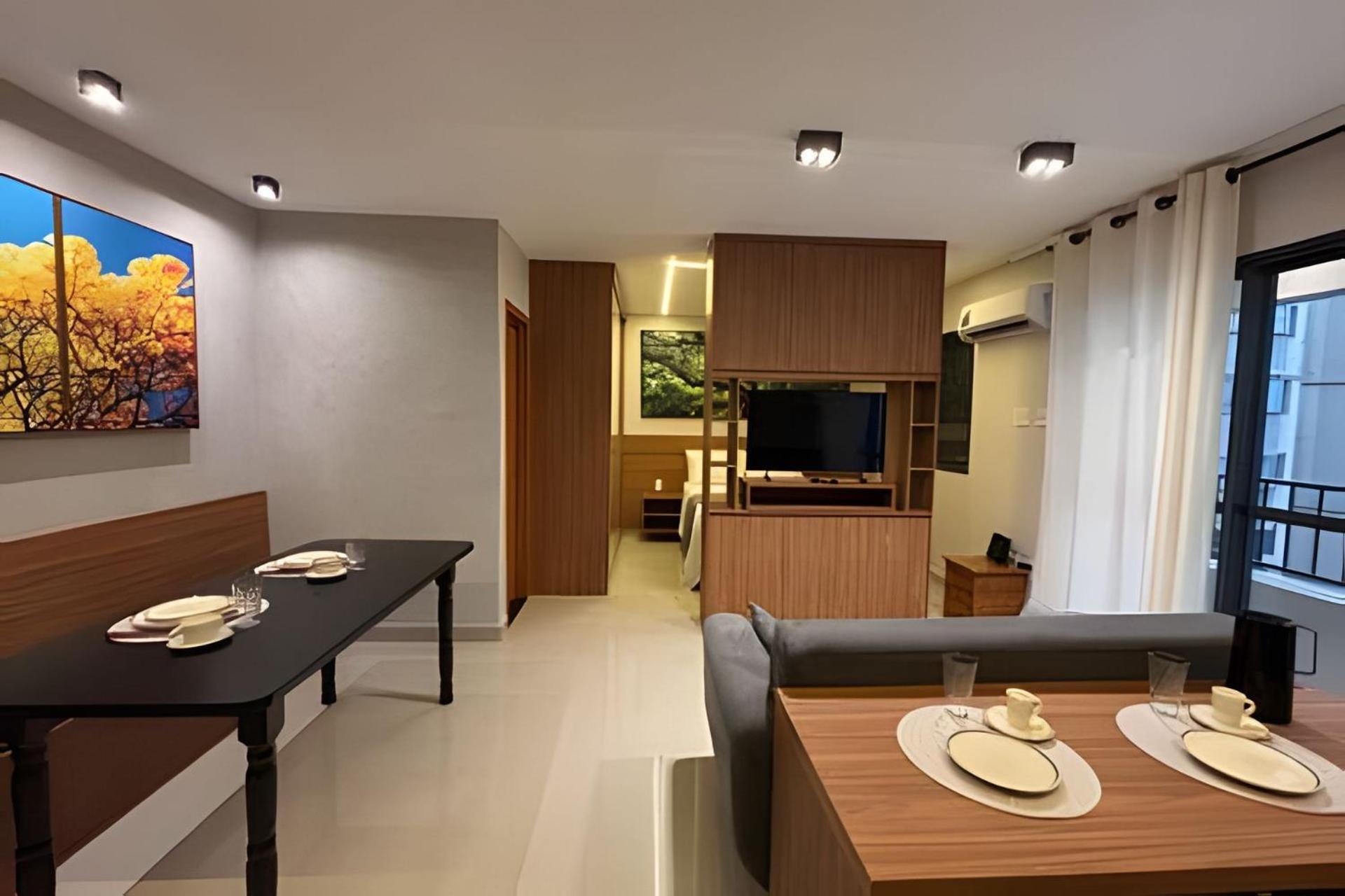Flat Alto Padrao Cozinha Completa Com Varanda Apartment *