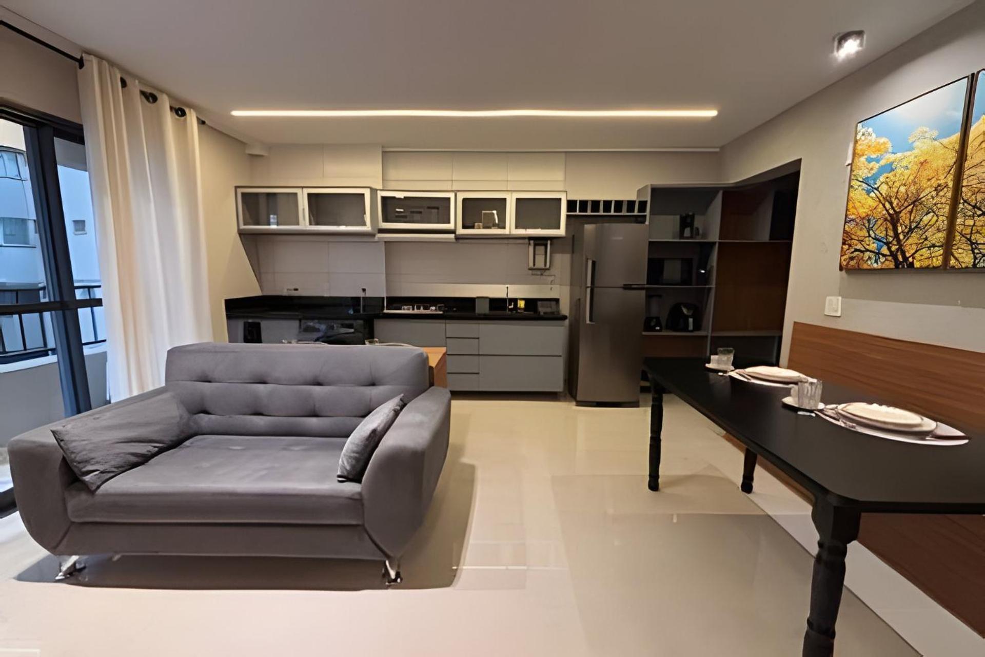 Flat Alto Padrao Cozinha Completa Com Varanda Apartment