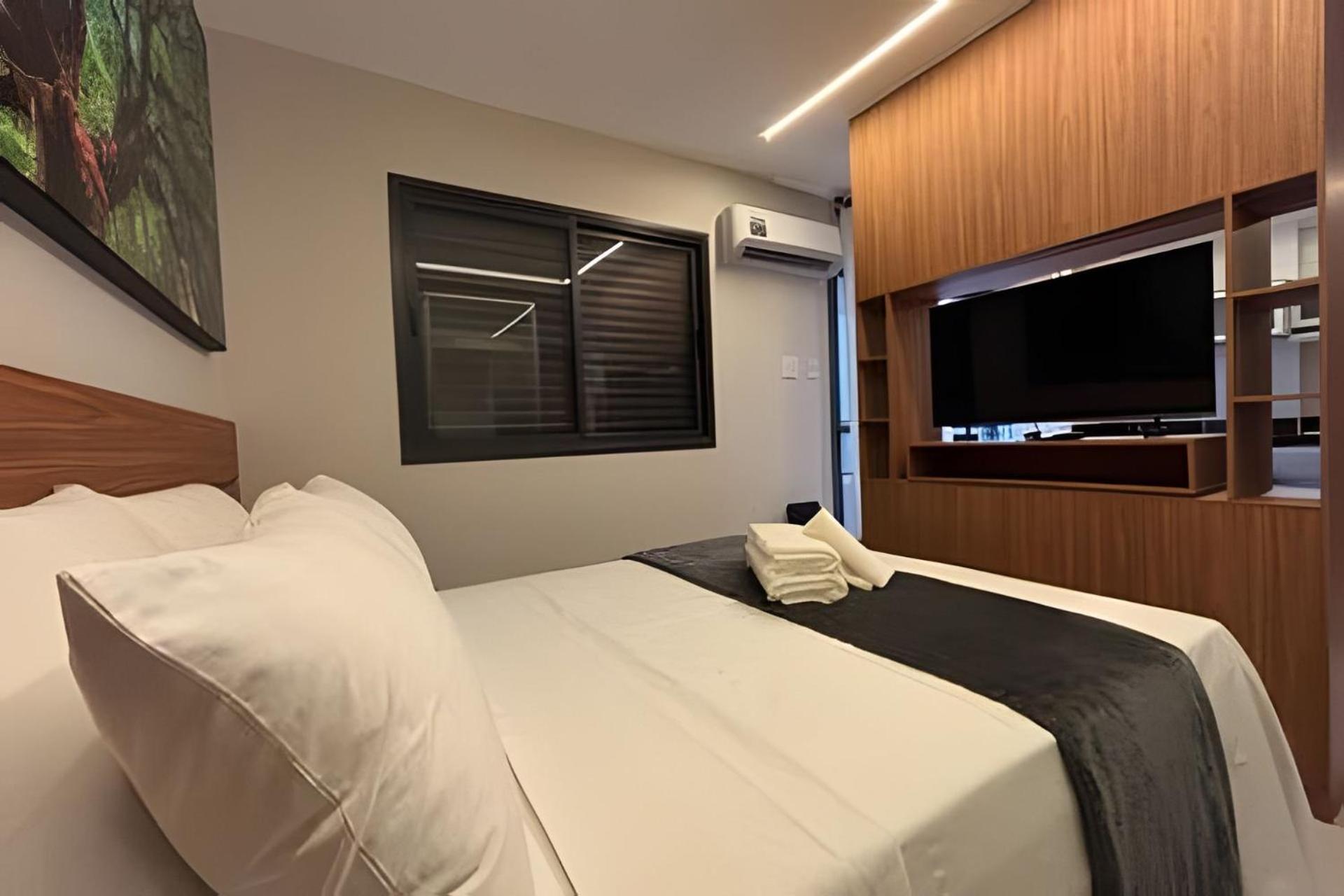 Flat Alto Padrao Cozinha Completa Com Varanda Apartment Goiania